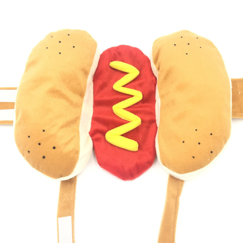 Cartoon Hamburger Pet Costume for Dogs and Cats