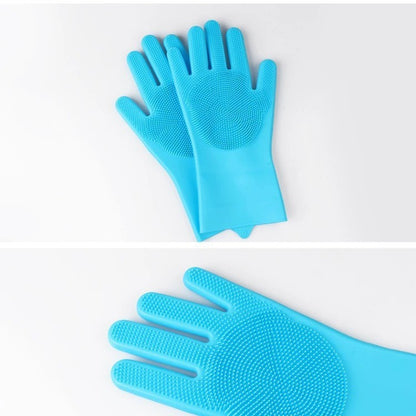 Pet Bathing Gloves Cleaning Brush for Cats and Dogs