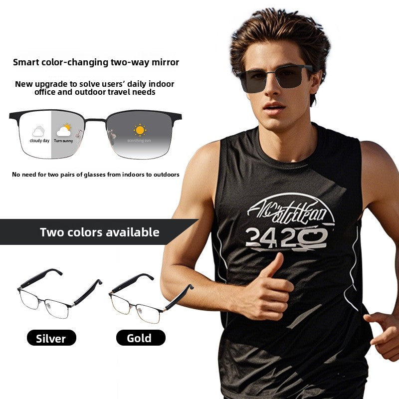 AI Translation Smart Glasses With Bluetooth Audio