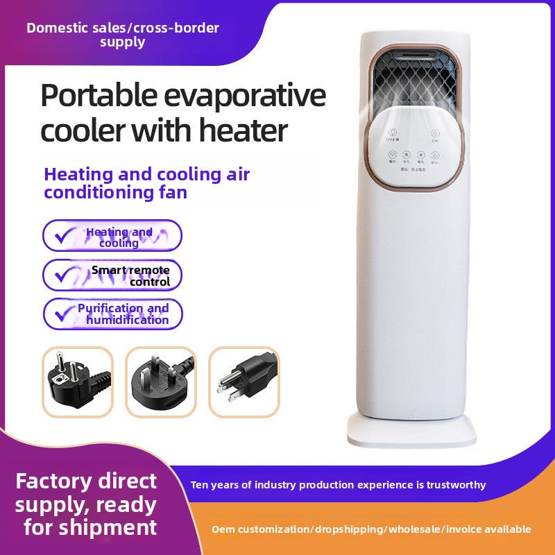 Smart Heating And Cooling Fan With 4L Humidifier