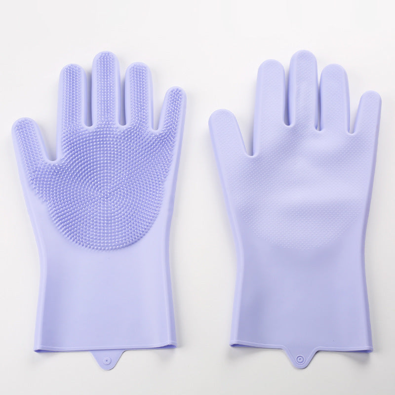Pet Bathing Gloves Cleaning Brush for Cats and Dogs