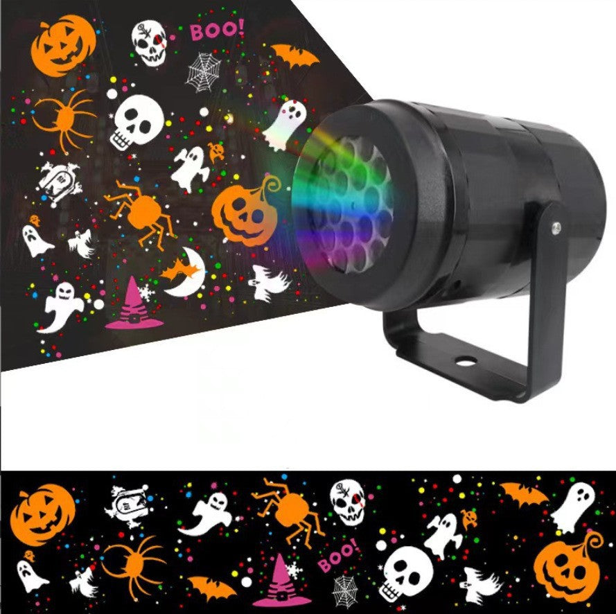 Christmas Holiday Projection Light With 16 Patterns