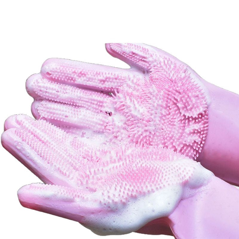 Pet Bathing Gloves Cleaning Brush for Cats and Dogs