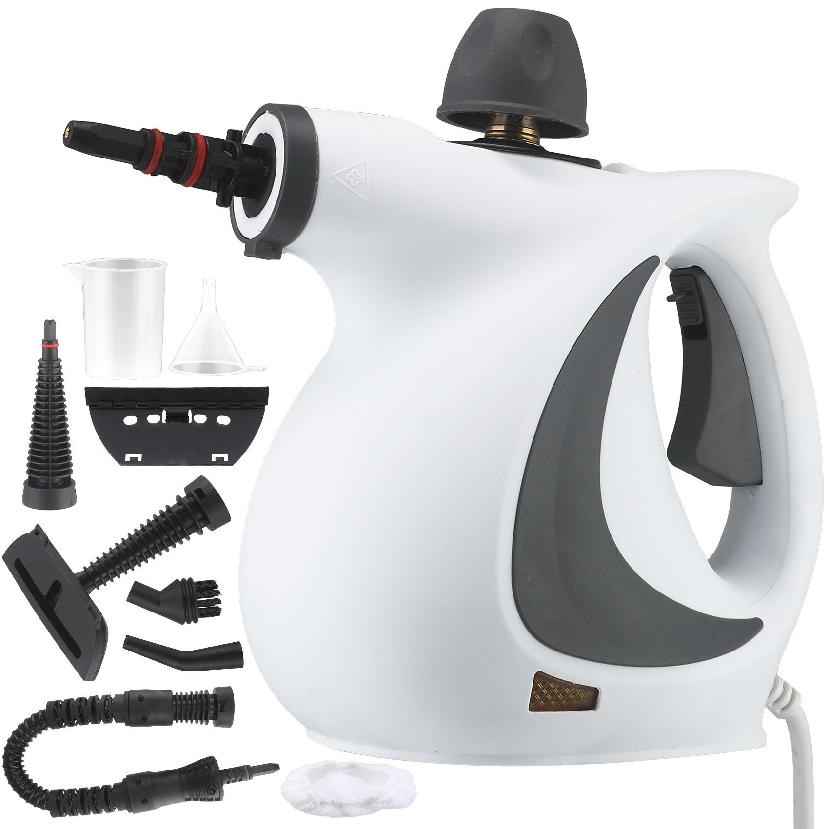 High Pressure Steam Cleaner With 12-Piece Accessory Kit