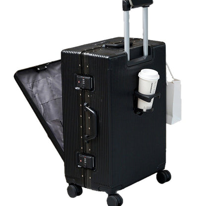 Alloy Frame Travel Luggage with USB Port