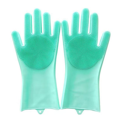 Pet Bathing Gloves Cleaning Brush for Cats and Dogs