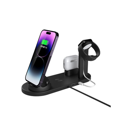 Four-in-One Wireless Charger with Fast Charging