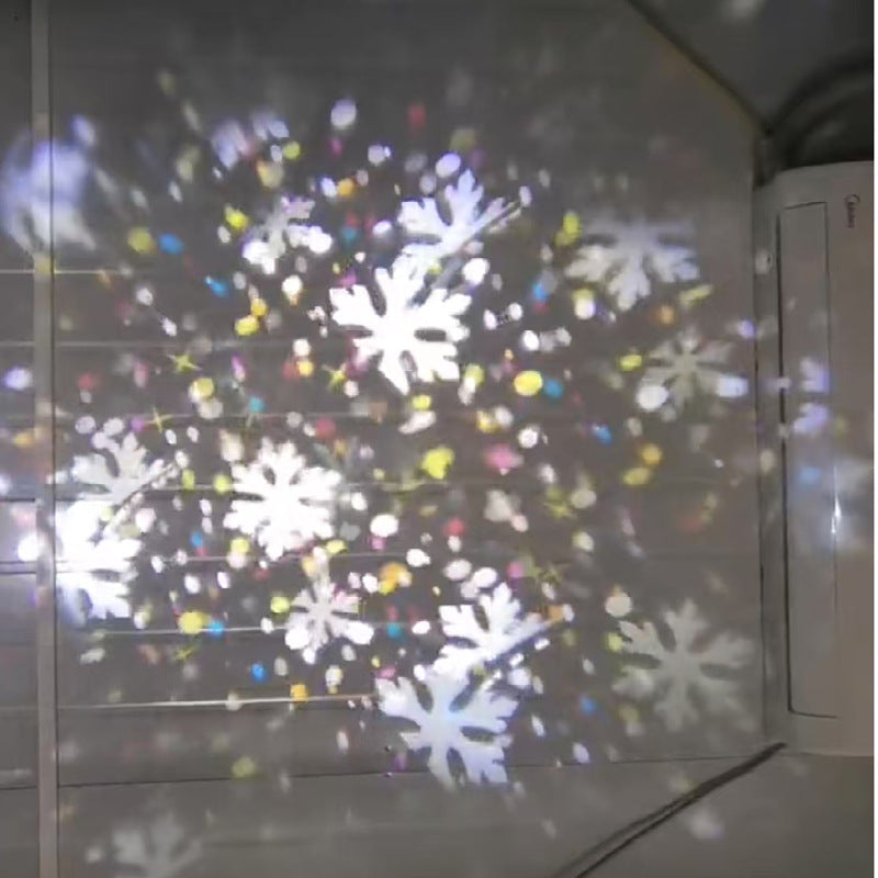 Christmas Holiday Projection Light With 16 Patterns